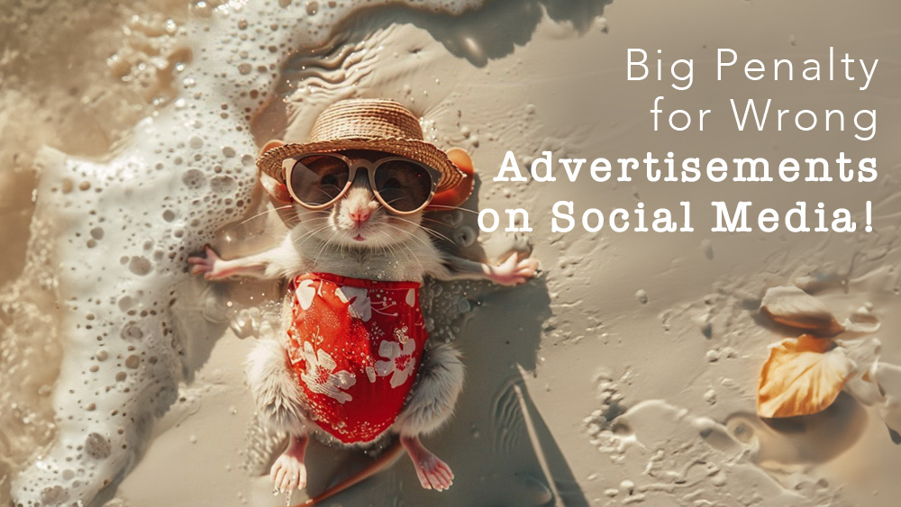 Big Penalty for Wrong Advertisements on Social Media!