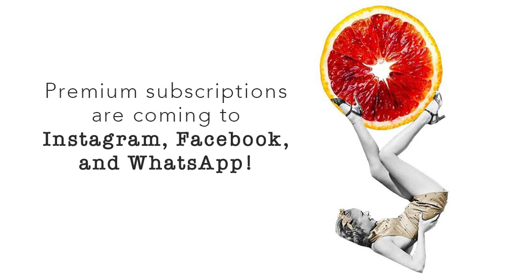 Instagram, Facebook ve WhatsApp’a Premium Abonelik Geliyor!